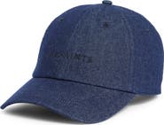AllSaints Denim Baseball Cap