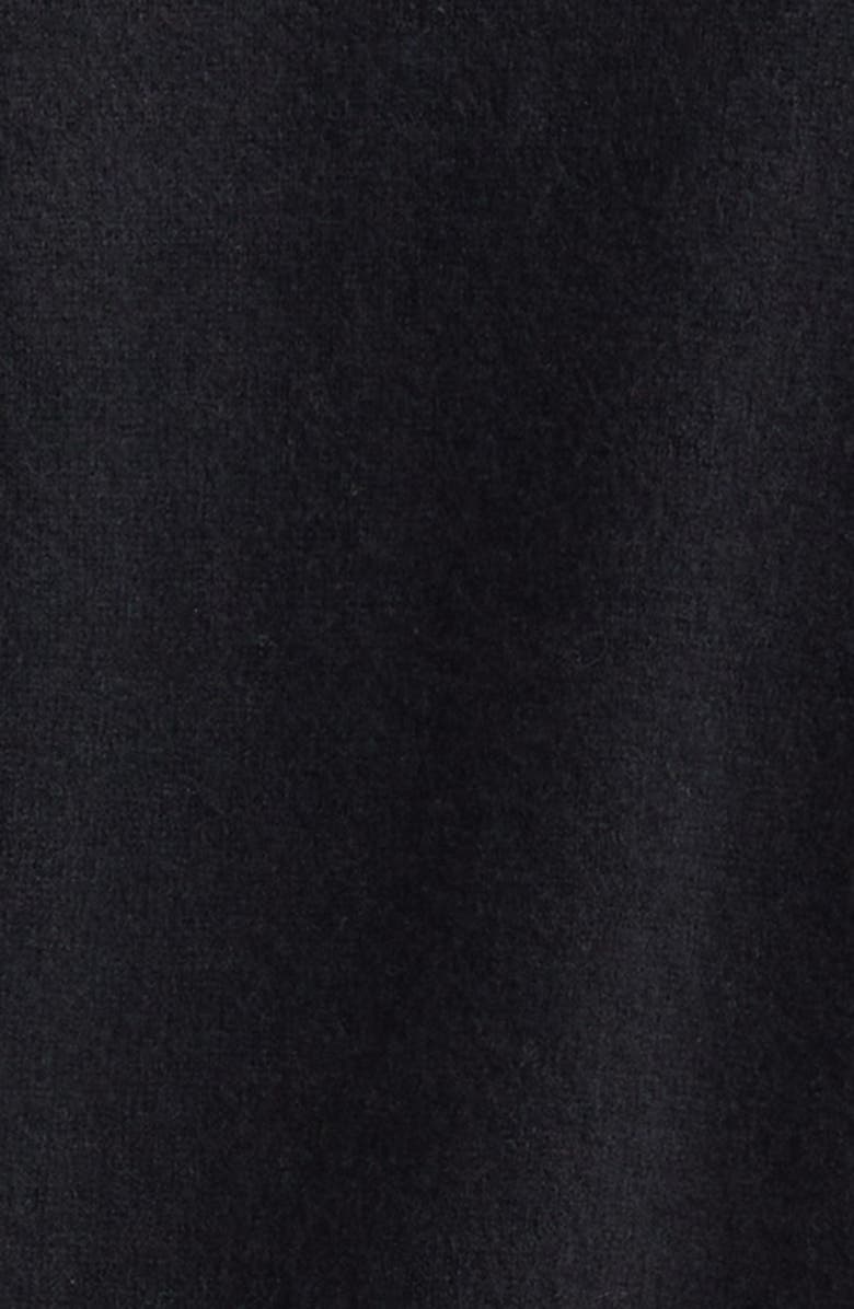 FRENCKENBERGER Mini Cashmere V-Neck Sweater, Alternate, color, Black