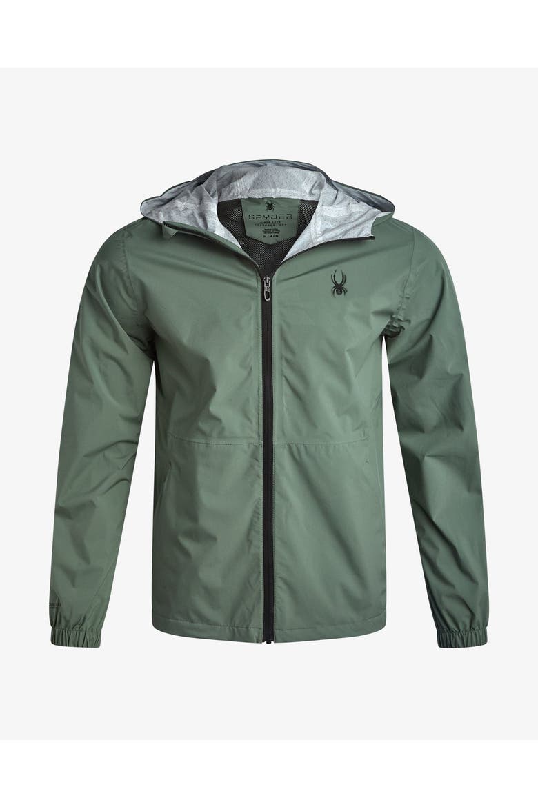 Men Spring Showers Jacket, Main, color, Spruce green