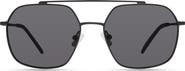 Eco Thyme 52mm Polarized Aviator Sunglasses