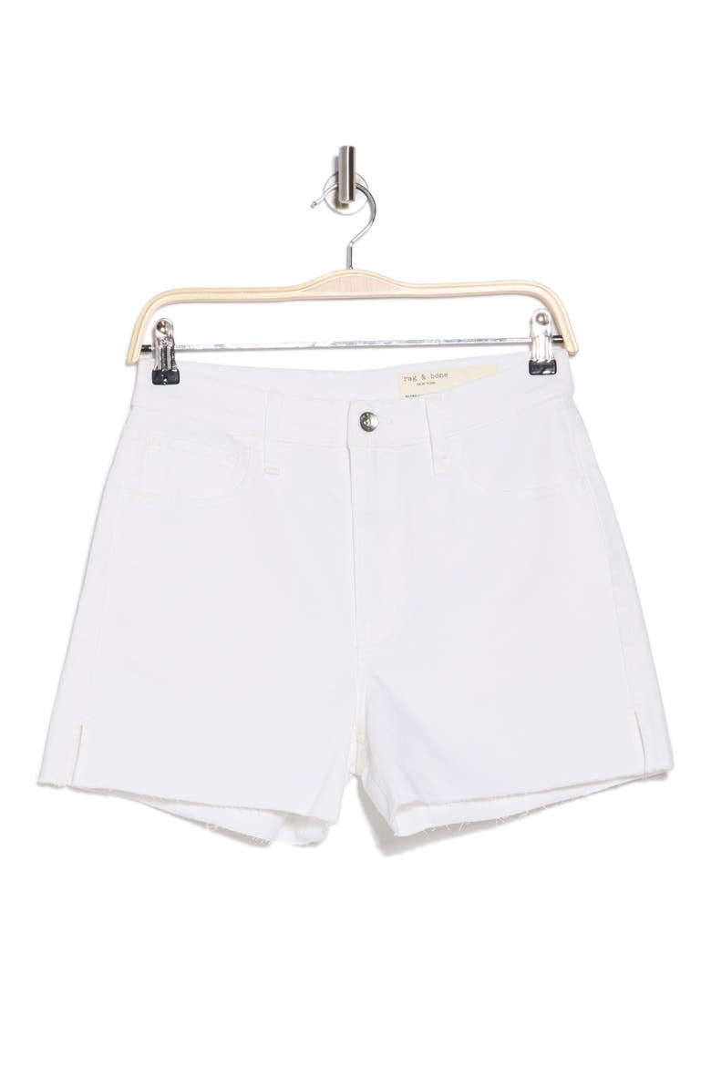 Retro Cut Off Shorts, Alternate, color, WHITE