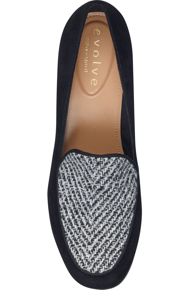 evolve Pip8 Woven Apron Toe Loafer Flat, Alternate, color,