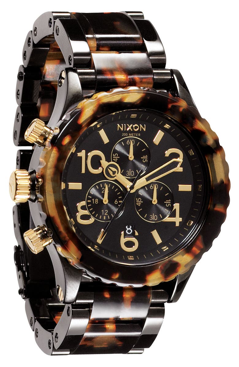 Nixon 'The 42-20 Chrono' Watch, 42mm, Alternate, color, 