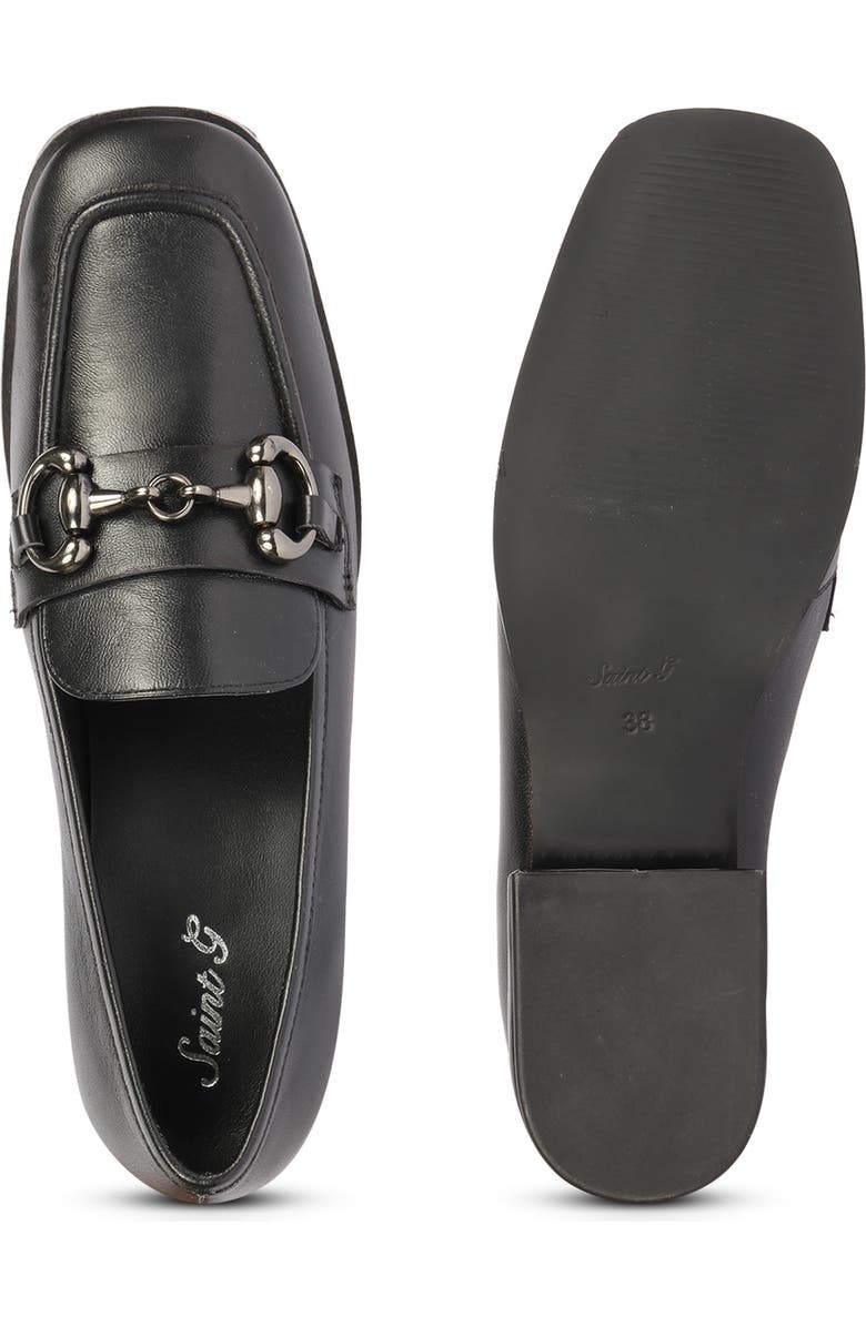 SAINT G Abelia Bit Loafer Pump, Alternate, color, Black