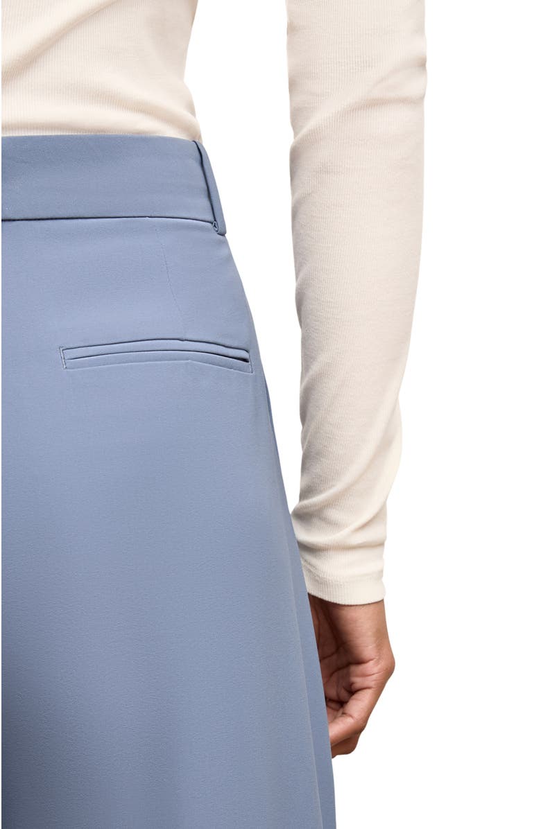 M.M.LaFleur Rina Sculptural Pant - OrigamiTech, Alternate, color, Dusty Blue