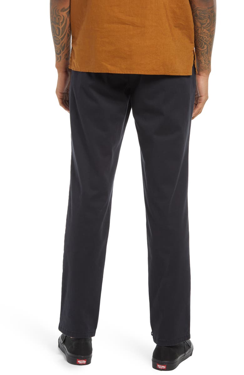 Treasure & Bond Elastic Waist Flat Front Chinos, Alternate, color,