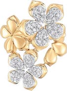 Sara Weinstock Lierren Flower Diamond Cluster Ring