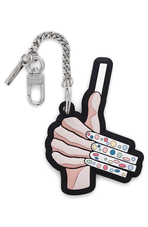 Marc Jacobs The Marc Mani Bag Charm In Black