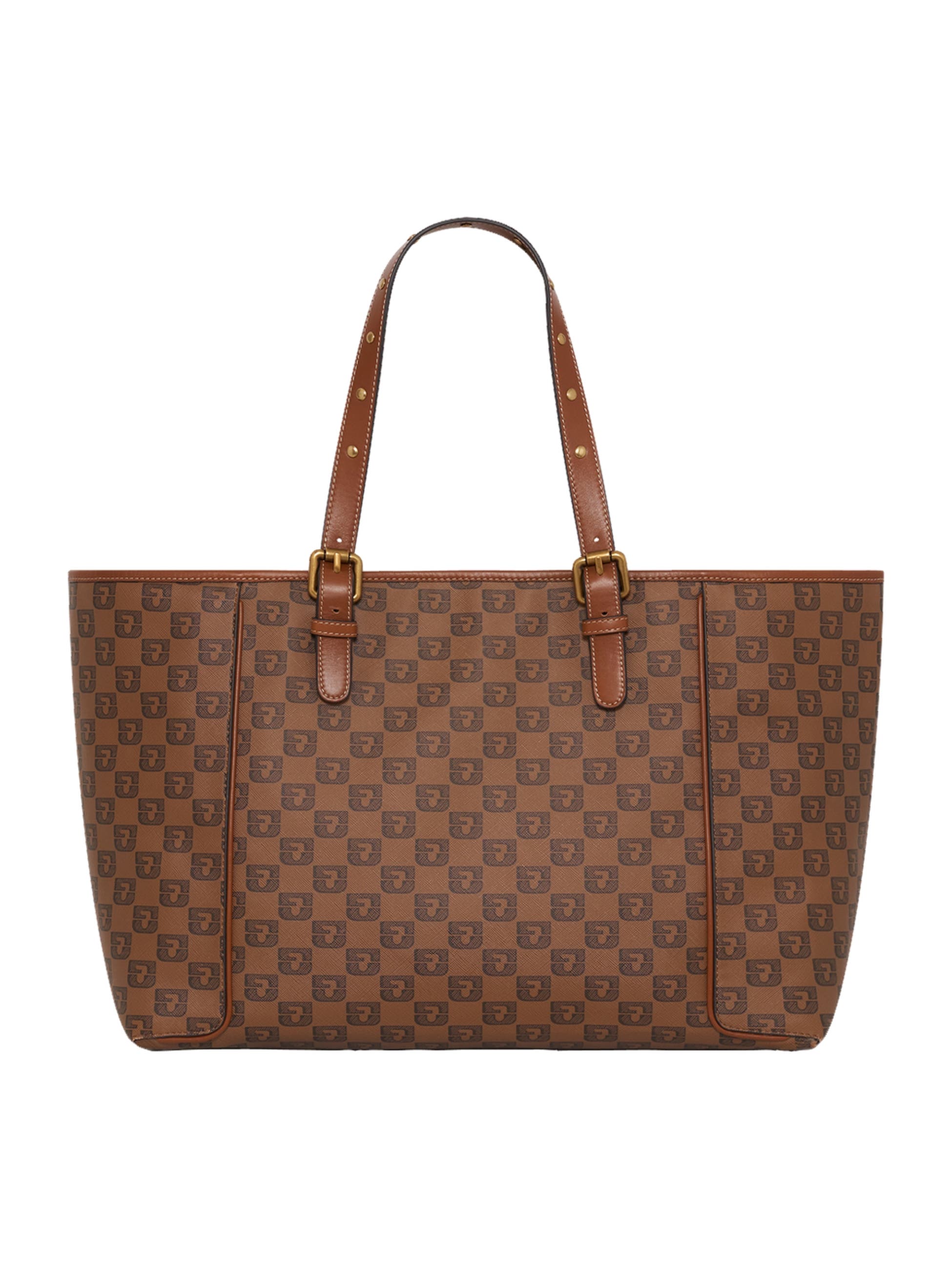 GERARD DAREL Heritage Monogram Tote Bag, Main, color, Camel