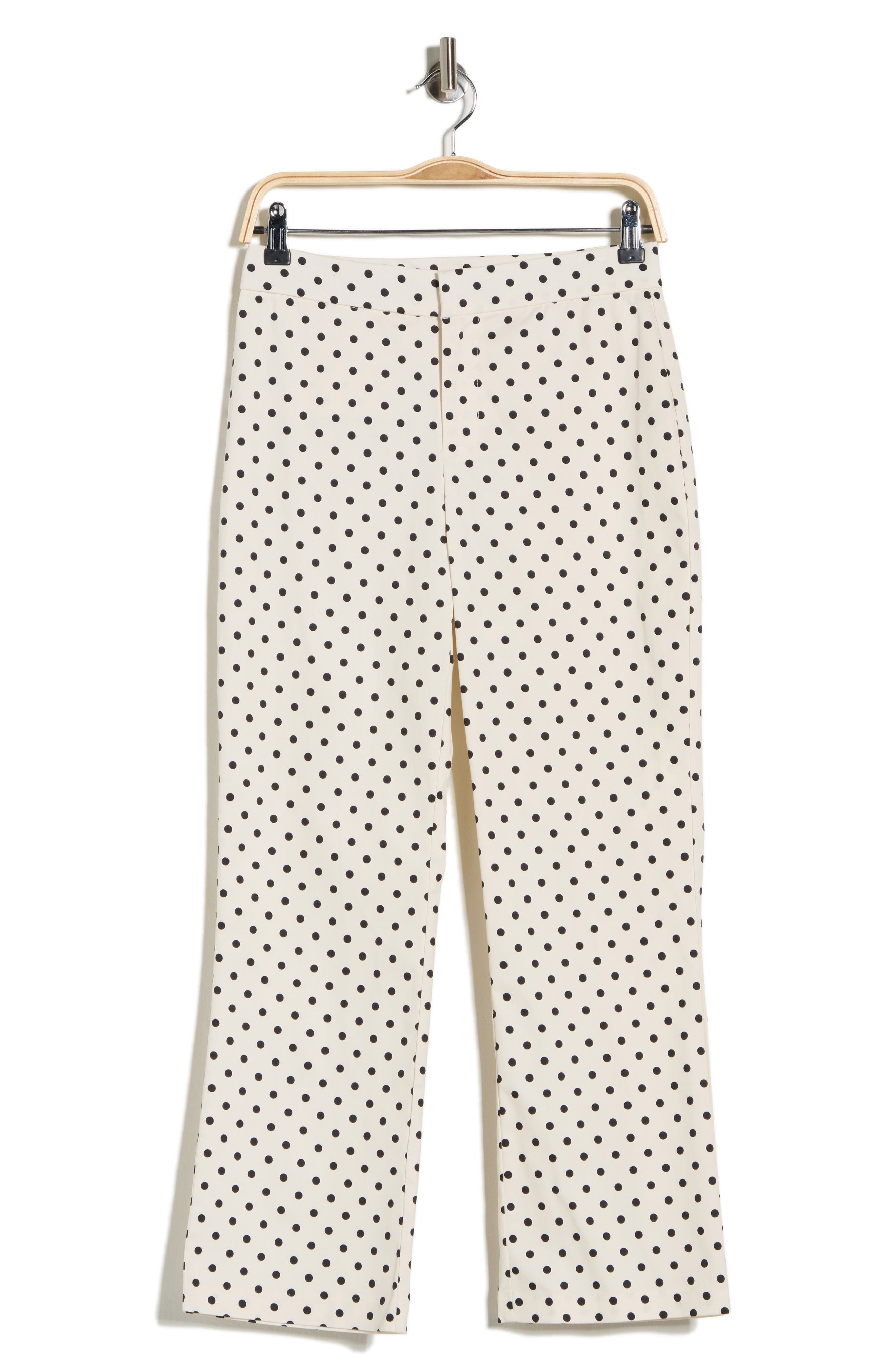 Current/Elliott Slim Fit Crop Flare Trousers