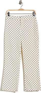 Current/Elliott Slim Fit Crop Flare Trousers