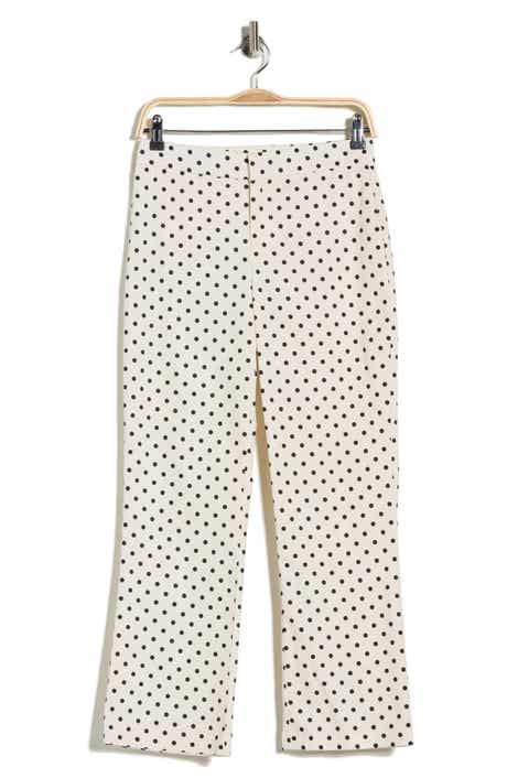 Current/Elliott Slim Fit Crop Flare Trousers