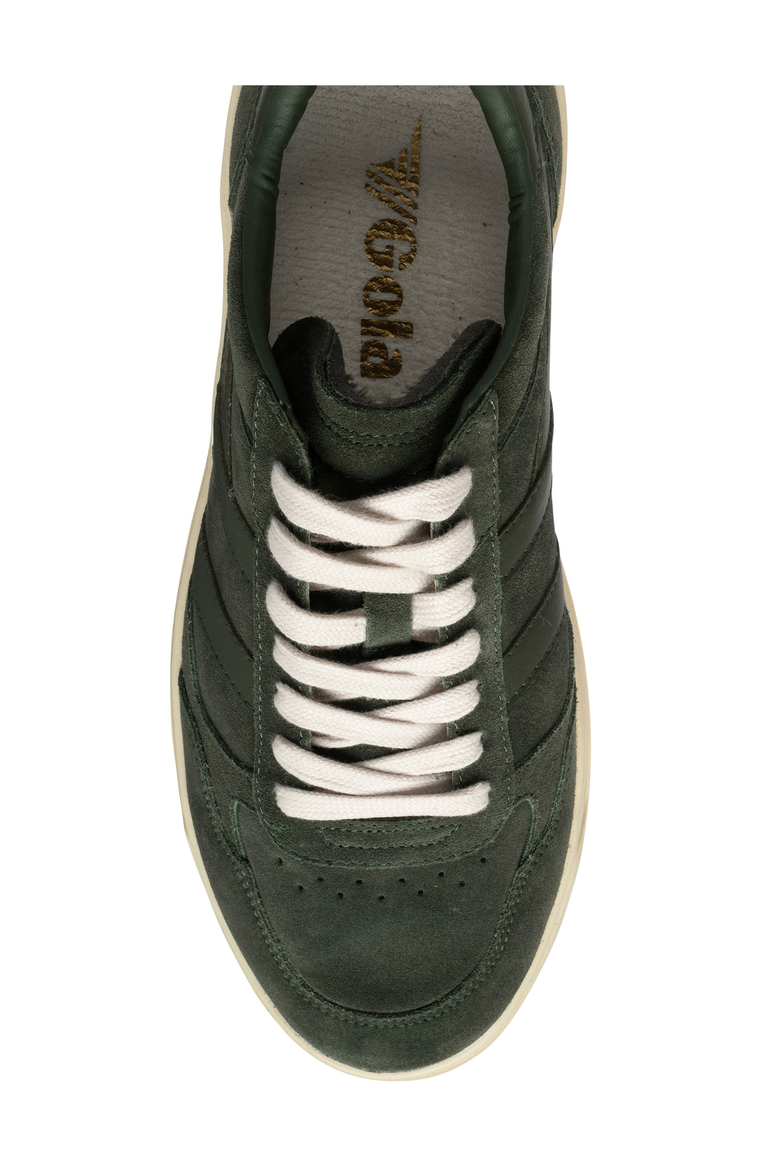 Union Suede Sneaker, Alternate, color, DARK KHAKI