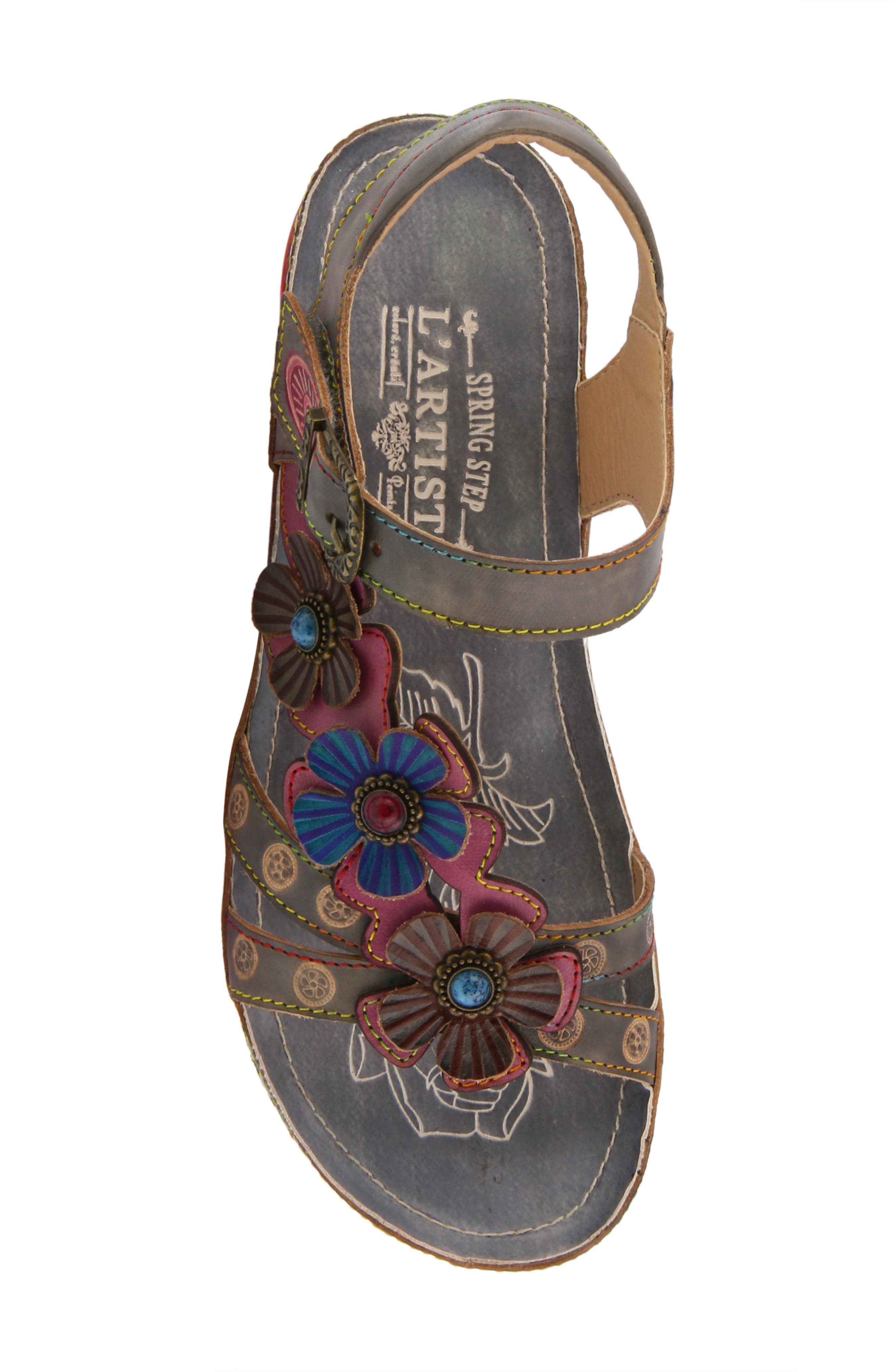L'Artiste by Spring Step L'Artiste Goodie Wedge Sandal, Alternate, color, 