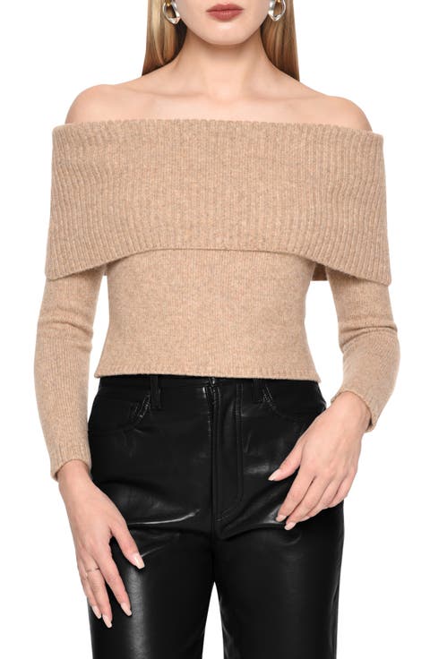 Georgie Off the Shoulder Sweater