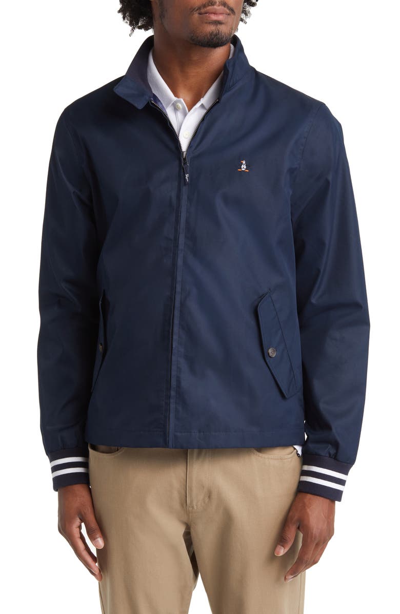 Original Penguin Slim Fit Water Resistant Twill Jacket, Alternate, color,