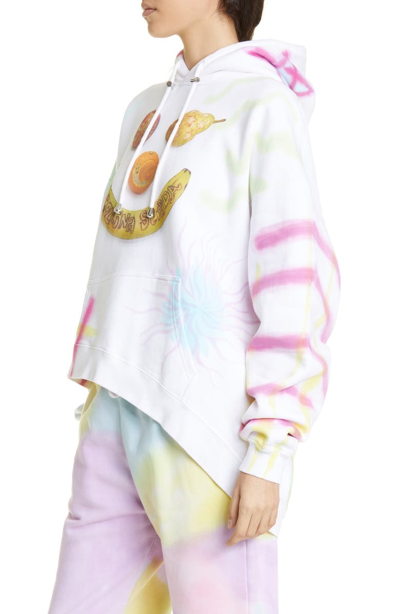 Collina Strada Puppy Smoosh Tie Dye Round Hem Hoodie, Alternate, color,