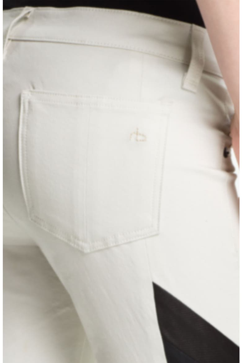 'Grand Prix Motocross' Paneled Leggings, Alternate, color, WINTER WHITE