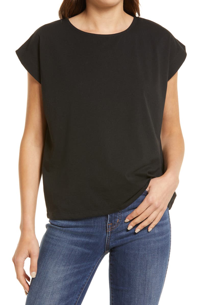 Madewell Shoulder T-Shirt, Main, color, 