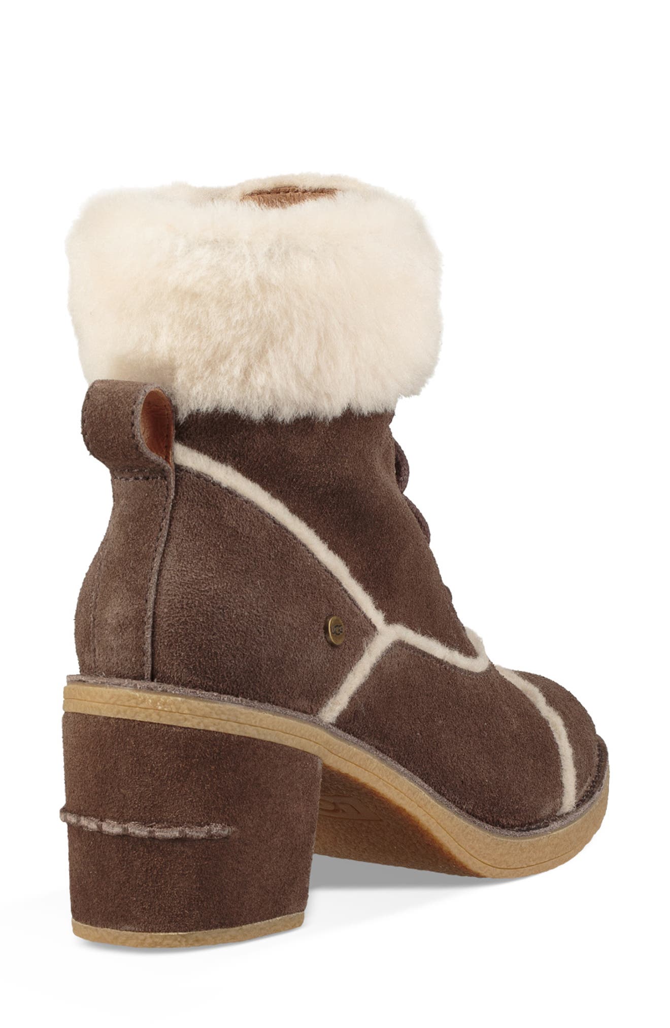 UGG<sup>®</sup> Esterly Genuine Shearling Boot, Alternate, color, 