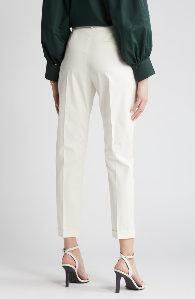 BOSS Tachinoa Stretch Cotton Ankle Pants, Alternate, color, 