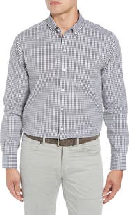 Cutter & Buck Cotton Blend Gingham Shirt