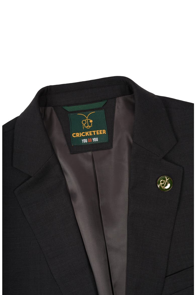 Slim Fit Wool Blend Suit, Alternate, color, CHARCOAL