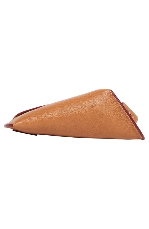 Alexander Mcqueen Mcqueen T-bar Sling Asymmetric Leather Crossbody Bag