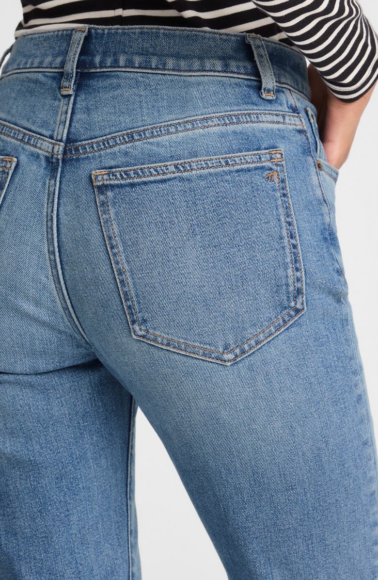 Madewell The Jules Ankle Slim Straight Leg Jeans, Alternate, color, Atlin Wash