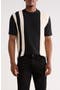 selected Black W/ Off White Stripes