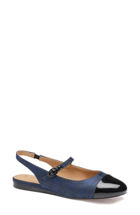 Claire Mary Jane Slingback Flat (Women)