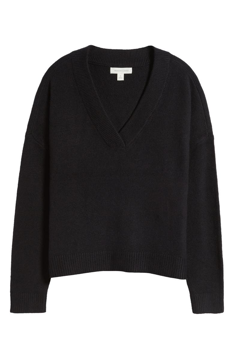 Treasure & Bond Oversize V-Neck Sweater, Alternate, color,