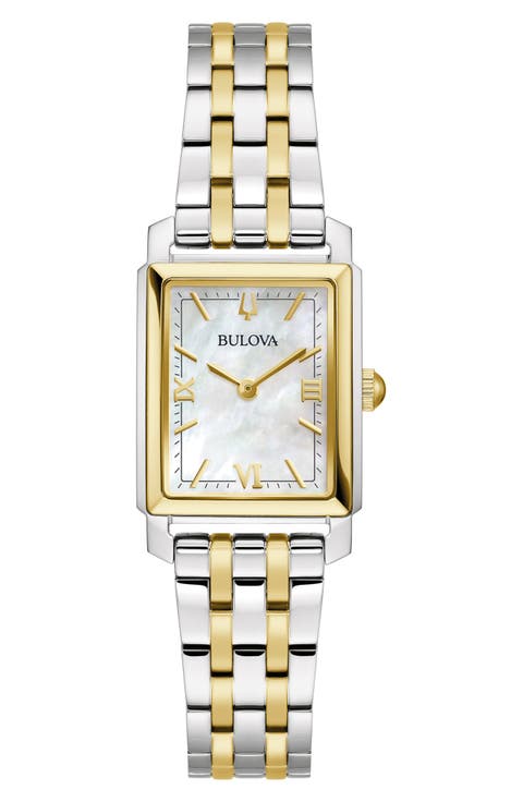 Sutton Mother-of-Pearl Bracelet Watch, 21mm