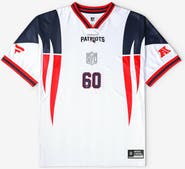 FANATICS Men's Fanatics White New England Patriots Football x Football V-Neck Fan Top