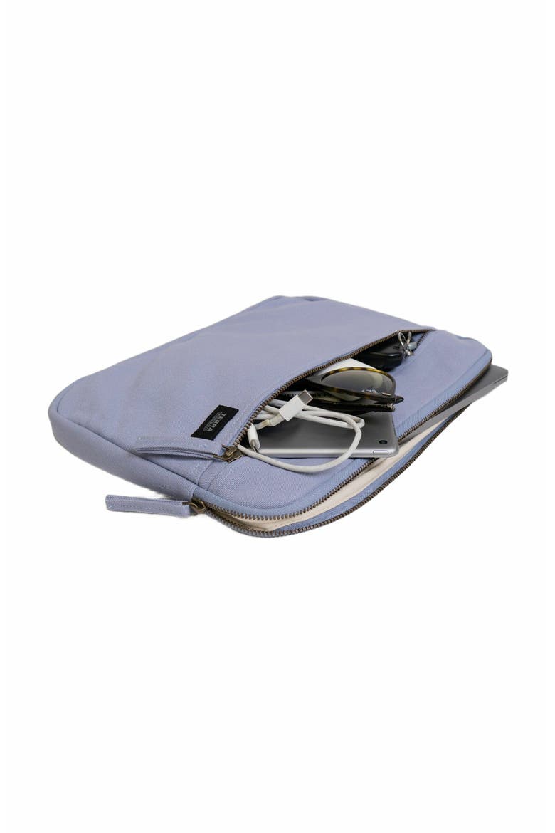 13-Inch Organic Cotton Laptop Sleeve, Alternate, color, Lavender