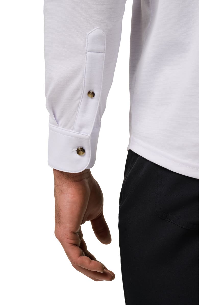 TravisMathew The Zinna 2.0 Long Sleeve Polo, Alternate, color, White