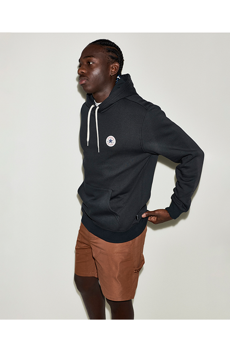 Converse Men's Chuck Patch Hoodie, Alternate, color, Converse Black