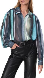 rag & bone Emmy Stripe Button-Up Shirt