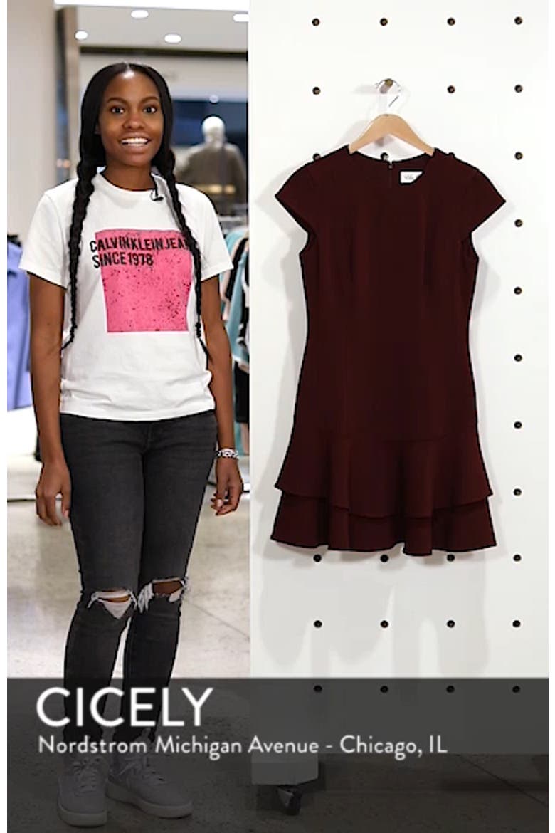 CAP SLEEVE DROP WAIST video