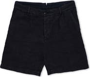 Fortela Beachshort Linen Bermuda Pleated Trousers