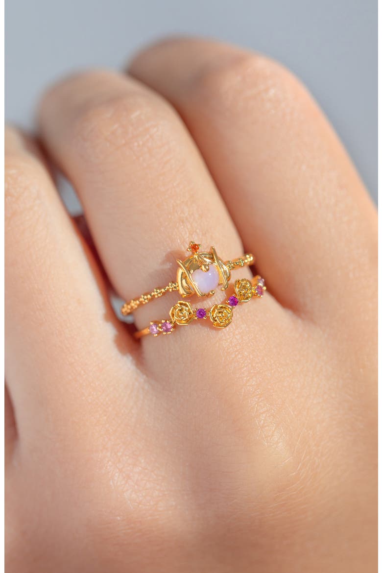 Star Wars Padmé Amidala Adjustable Ring, Alternate, color, GOLD
