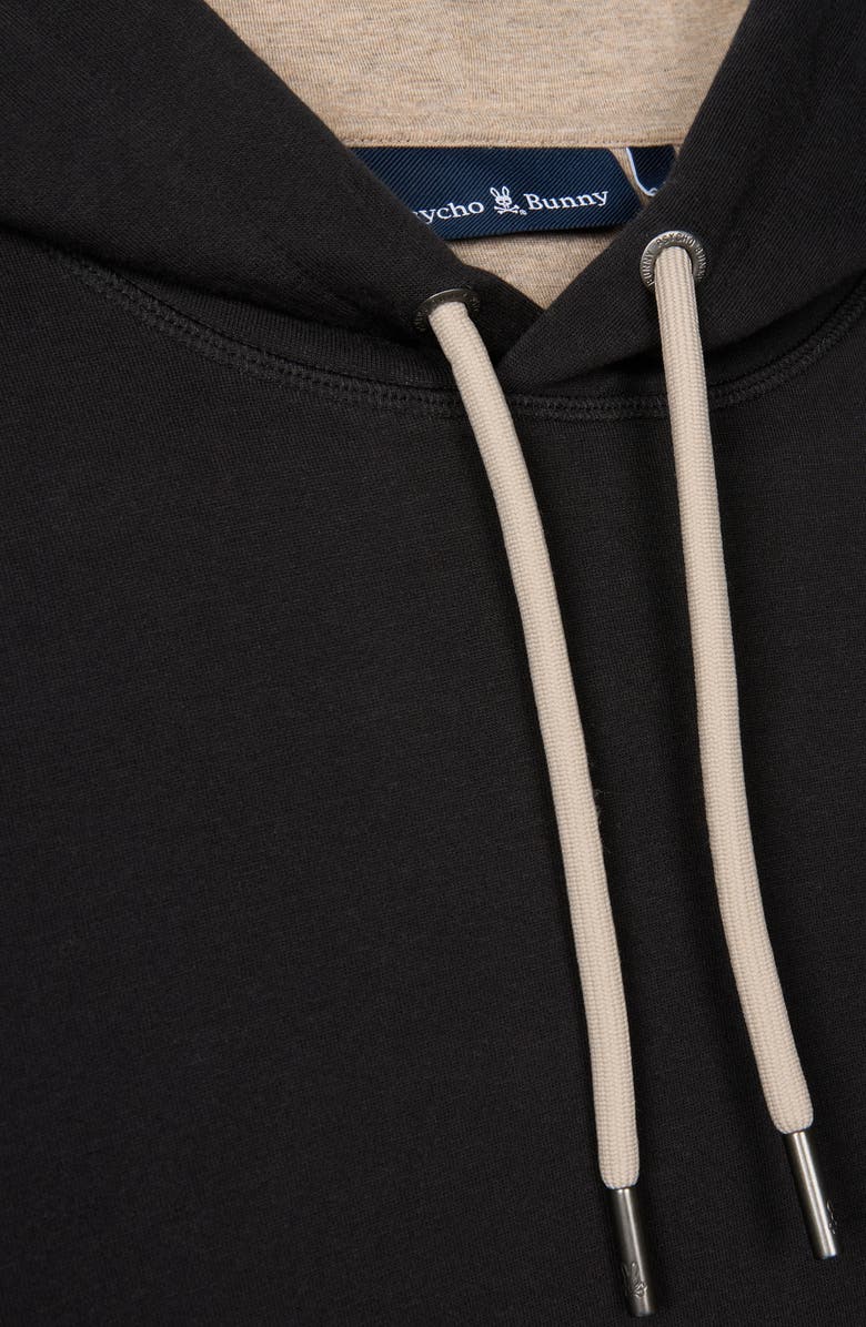 Psycho Bunny James Logo Hoodie, Alternate, color, 