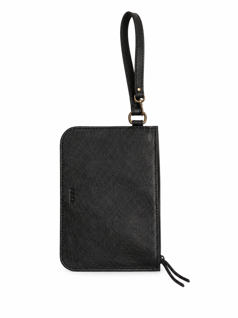 Semhal Wristlet, Alternate, color, Pebbled Black