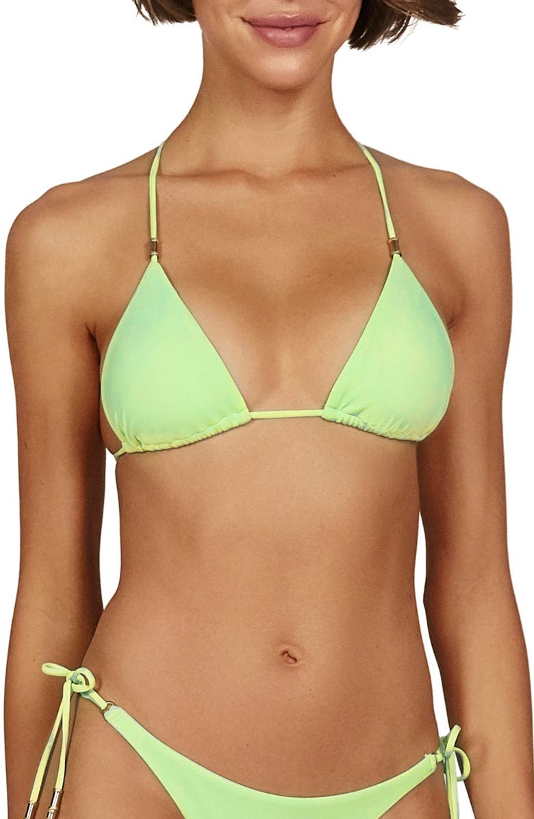 ViX Paula Hermanny ViX Swimwear Shaye Solid Bikini Top, Main, color, 