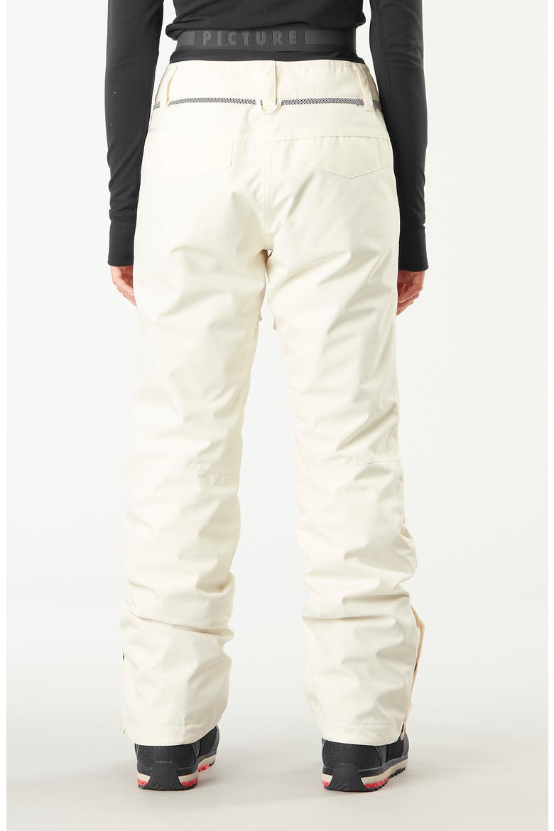 Treva Waterproof Insulated Ski Pants, Alternate, color, LIGHT MILK