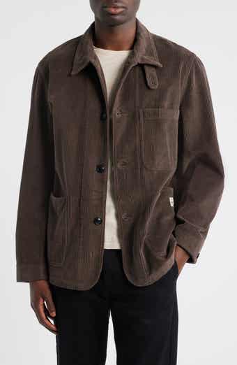 MERZ B SCHWANEN Organic Cotton Corduroy Workwear Jacket