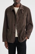 MERZ B SCHWANEN Organic Cotton Corduroy Workwear Jacket