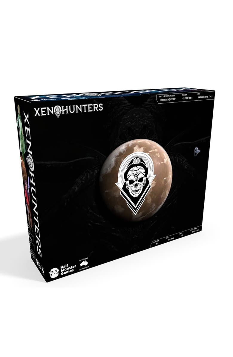 Half-Monster Games Xenohunters Scifi Horror Game Beyond The Outer Rim Board Game, Main, color, Multicolored