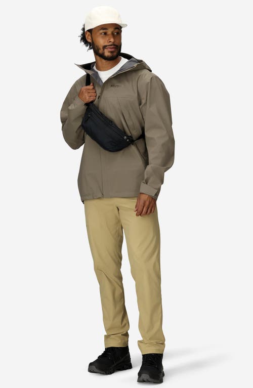 Marmot Precip® Eco Pro Waterproof Hooded Jacket In Gray