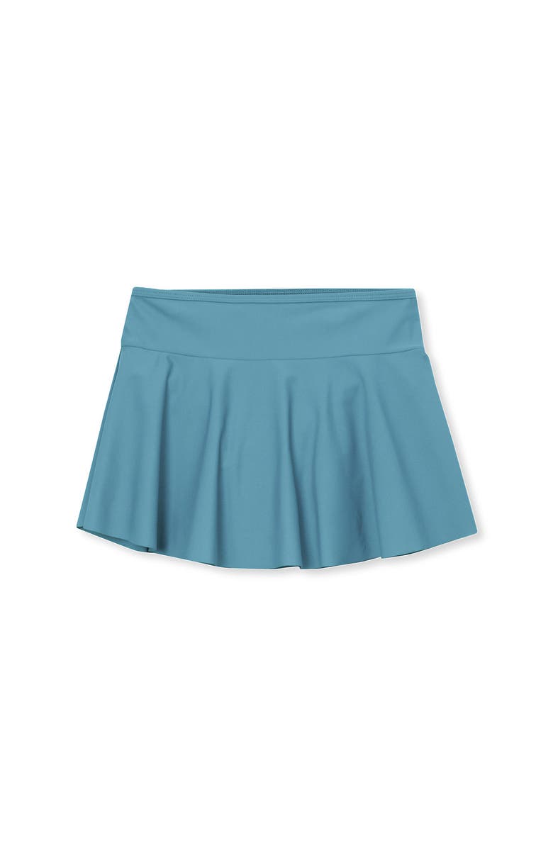Lands
 End Girls SwimMini Swim Skirt, Main, color, Tile Blue